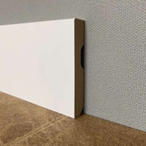 RODAPIE MDF LAMINADO BLANCO 90X12