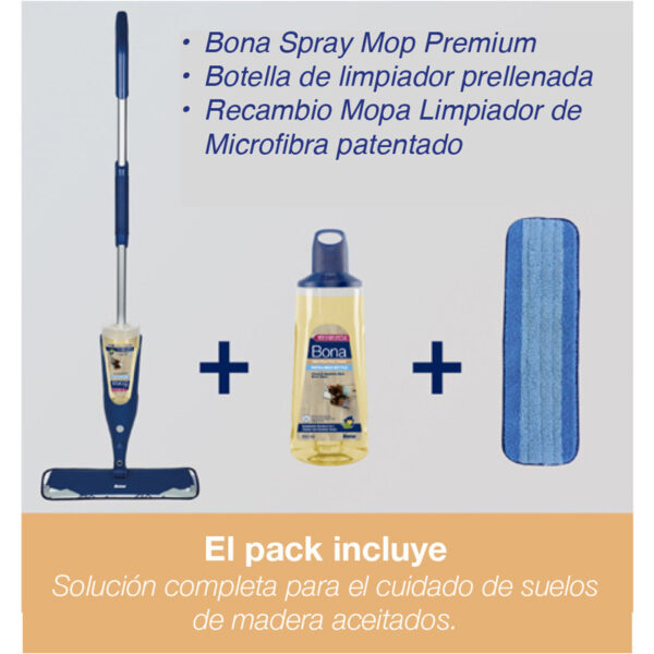 BONA SPRAY MOP PARA SUELOS ACEITADOS