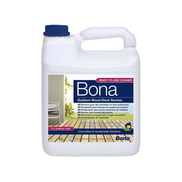 BONA DECAPANTE PARA TARIMAS DE MADERA EXTERIOR 4L